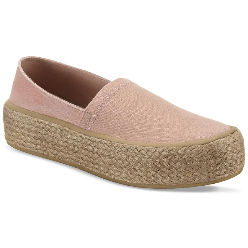 Flats for gentle summer breezes -Sun + Stone Womens Sorenn Canvas Slip On Espadrilles