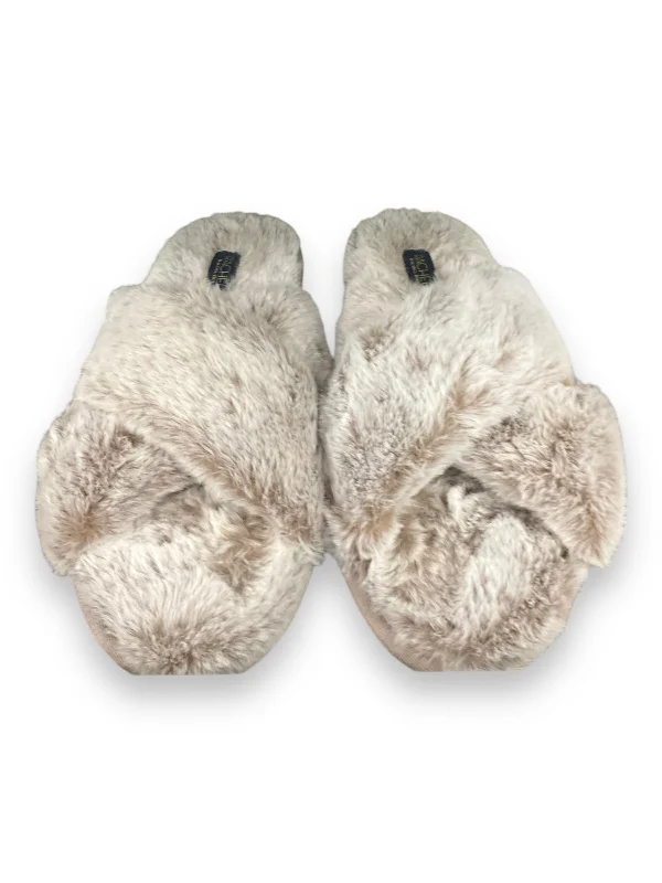 Slippers with wet nap grip -Slippers By Rachel Zoe In Brown