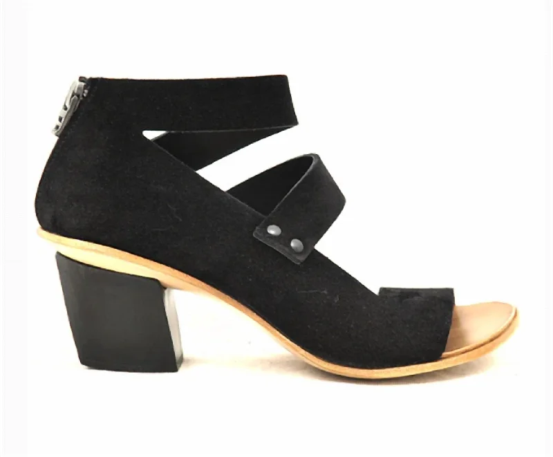 Brace Vintage Shoe In Black