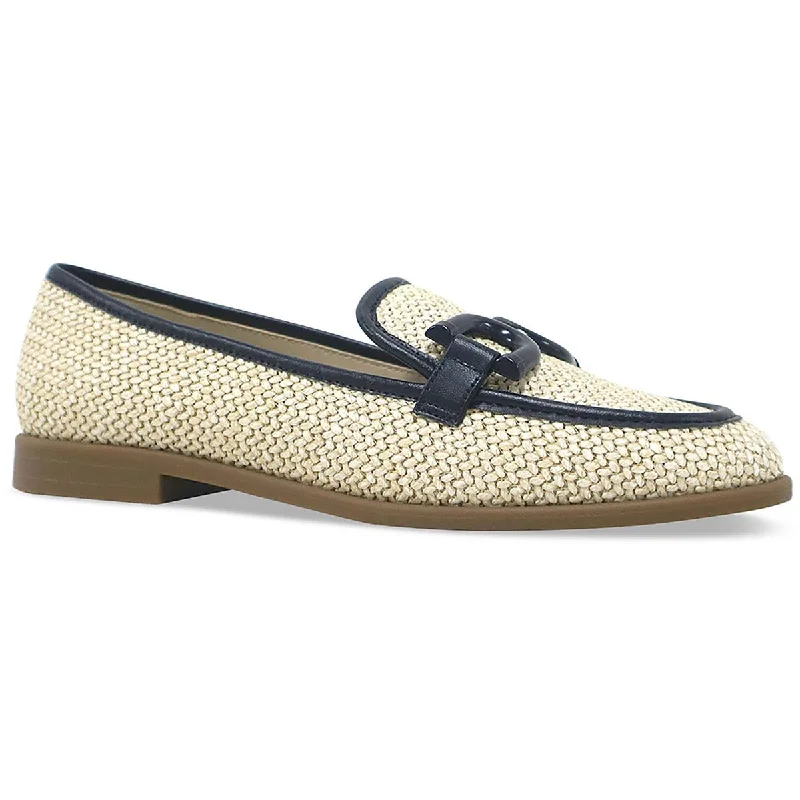 Natural/Navy Raffia