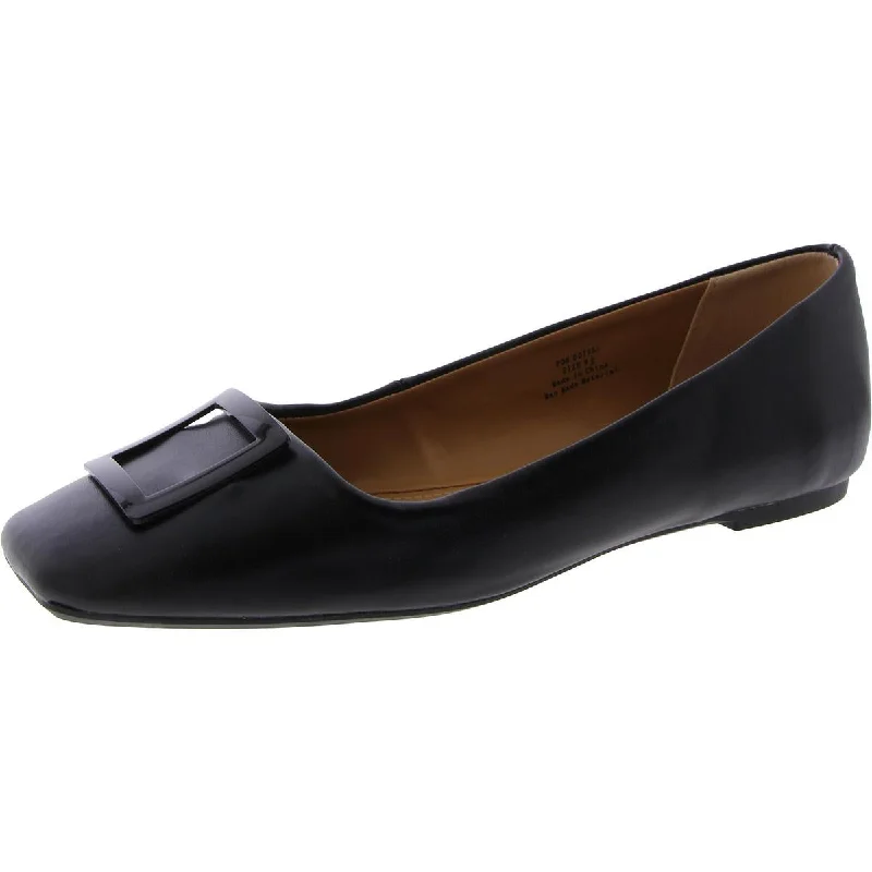 Slip-on loafers for easy dusk poise-Journee Collection Womens Faux Leather Slip-On Loafers