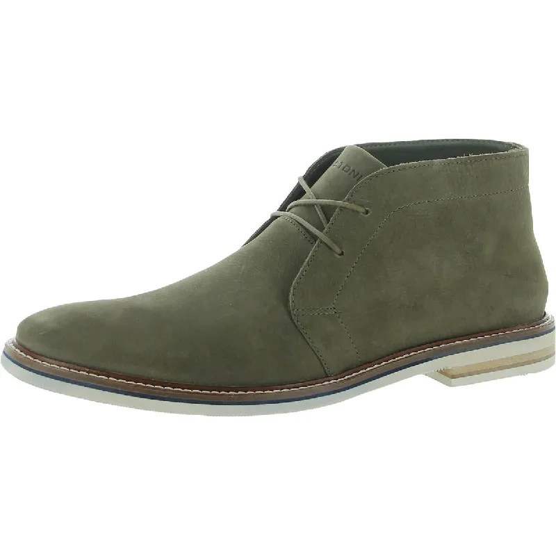 Bostonian Mens Dezmin Mid Nubuck Lace Up Chukka Boots