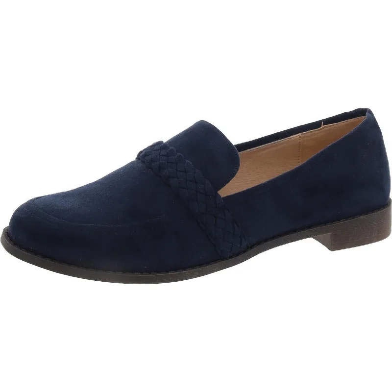 Stylish loafers for evening city escapades-Journee Collection Womens Round Toe Slip On Loafers