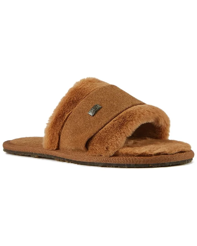 Slippers with eco nap tones -Australia Luxe Collective Muchas Suede Slipper