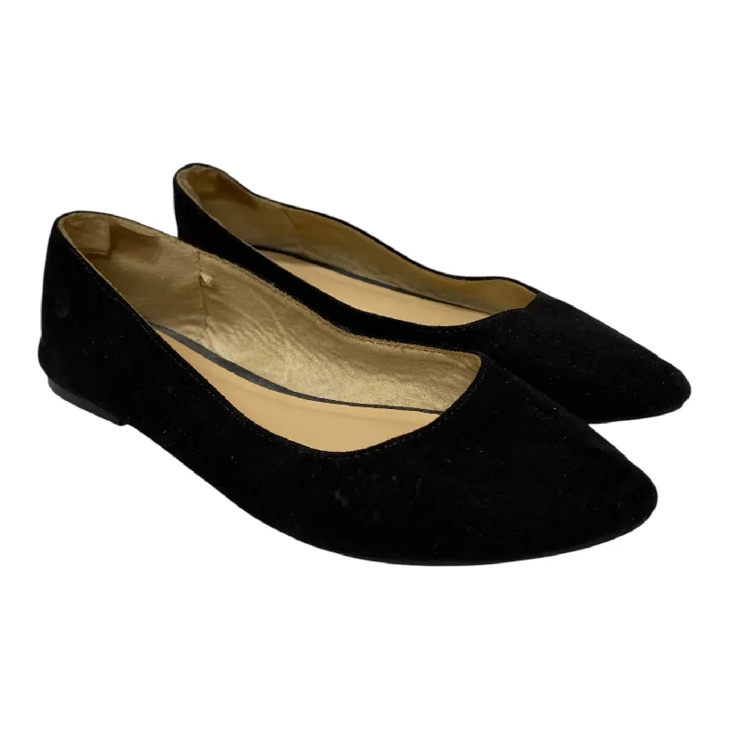 Flats with padded heel linings -SHOES FLATS by OLD NAVY In BLACK, Size: 7