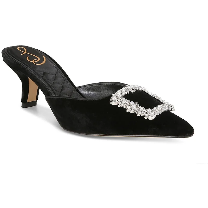 Womens Ke Velvet Kitten Heels