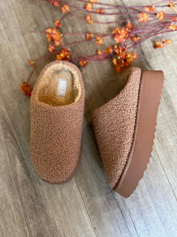 Slippers for tepid nap morns -Icee Platform Slipper (MIA)