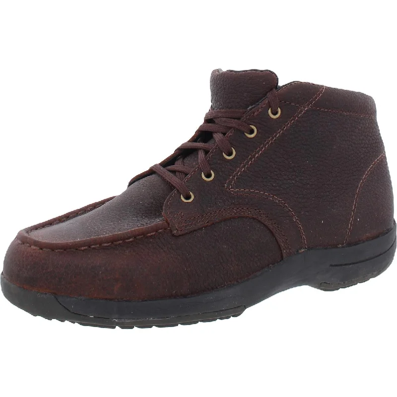 Walkabout Mens Leather Ankle Chukka Boots