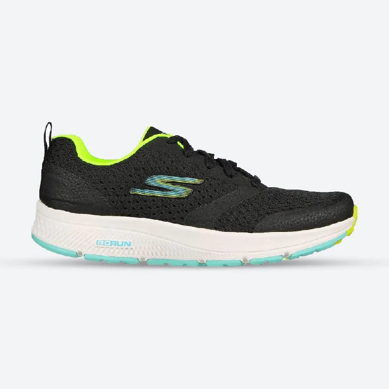 Women's Wide Fit Skechers 128277 Go Run Consistent Intensify Sneakers