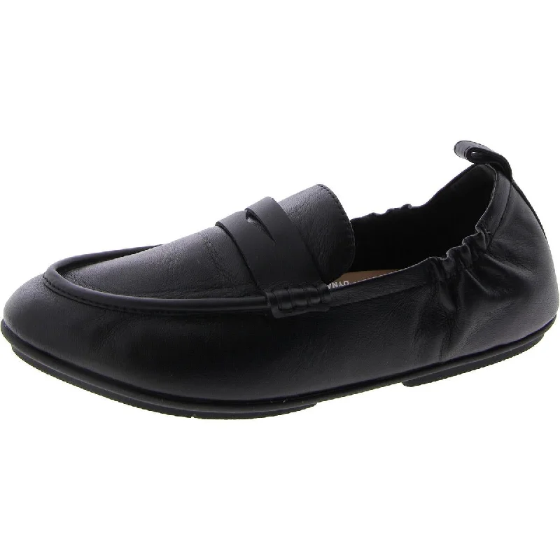 Comfortable loafers for long evening repose-Fitflop Womens Leather Ballet Loafers