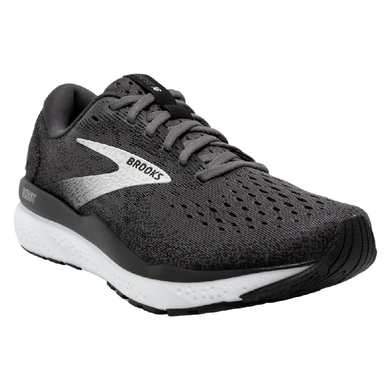 Promo running shoe with quick shipping -Brooks Ghost 16 Black/Grey/White Running Shoe (Women's)