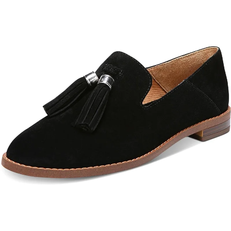 Fashionable loafers for weekend urban vibes-Franco Sarto Womens Hadden Tassel Slip On Smoking Loafers