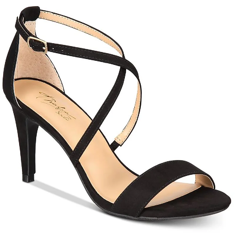 Sandals for tired feet -Thalia Sodi Womens Darria Strappy Dress Sandals