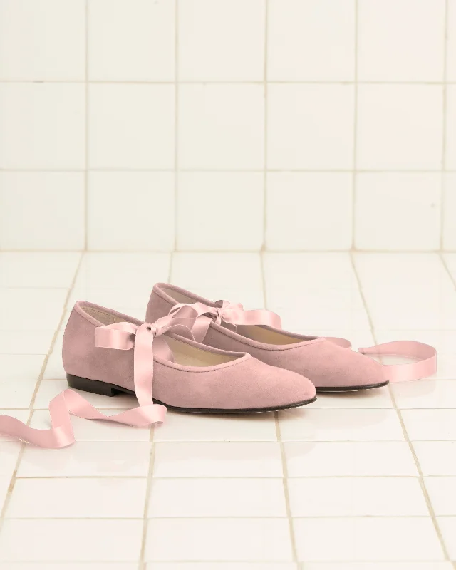 Flats for rainy summer vibes -Musette Flats - Pink