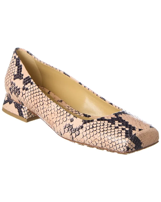 Bottega Veneta Tower Python Pump