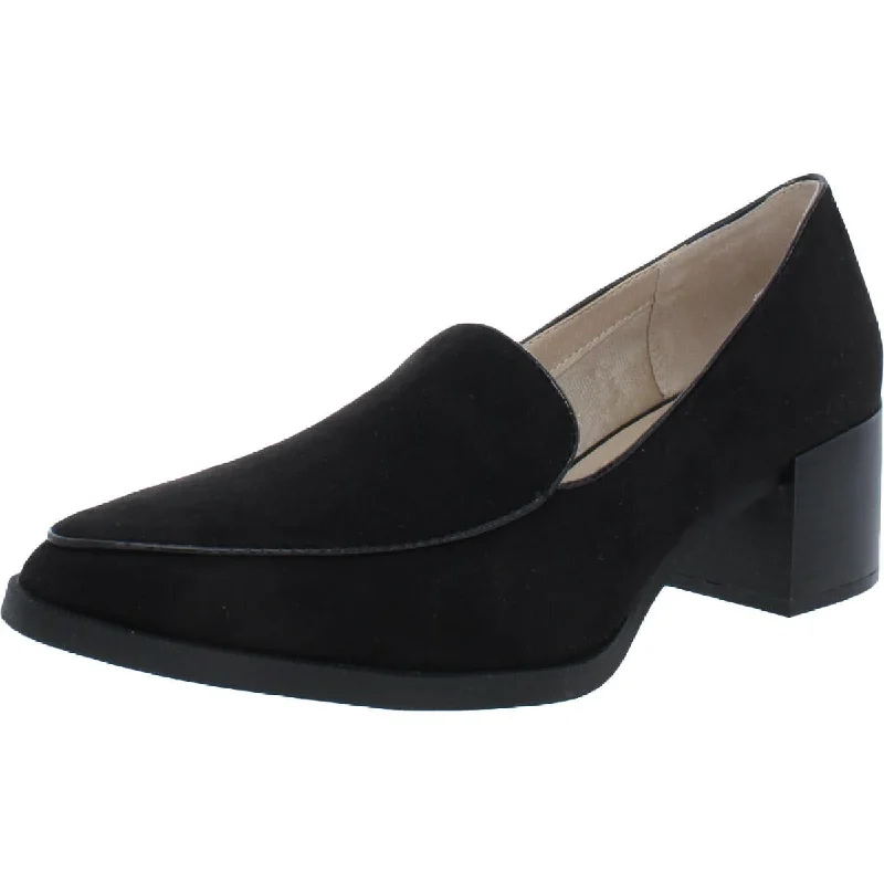 Cushioned loafers for cozy evening repose-LifeStride Womens Devyn Microsuede Slip On Loafers