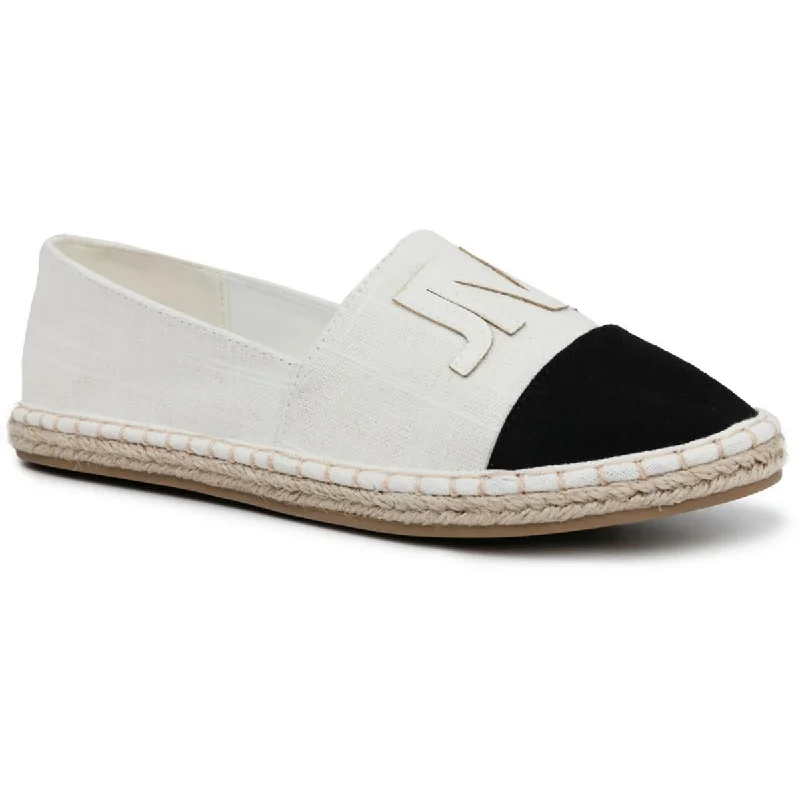 Trendy loafers for modern night allure-Jones New York Womens Stana Toe Cap Espadrille Slip On Loafers