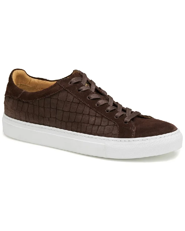 Johnston & Murphy Jake Lace To Toe Leather Sneaker