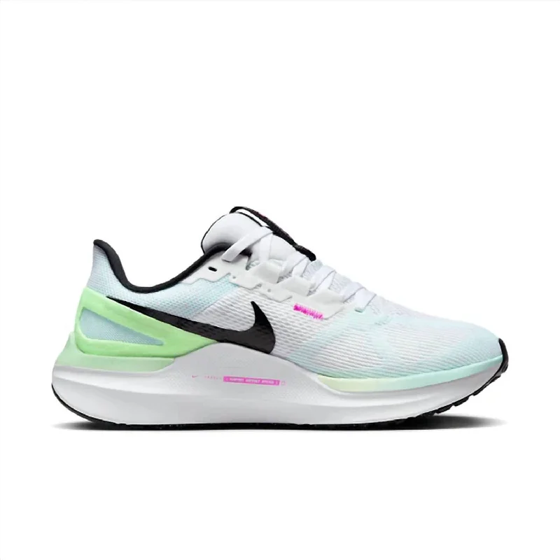 Running shoe with low run repose -Women's Air Zoom Structure 25 Running Shoe In 105