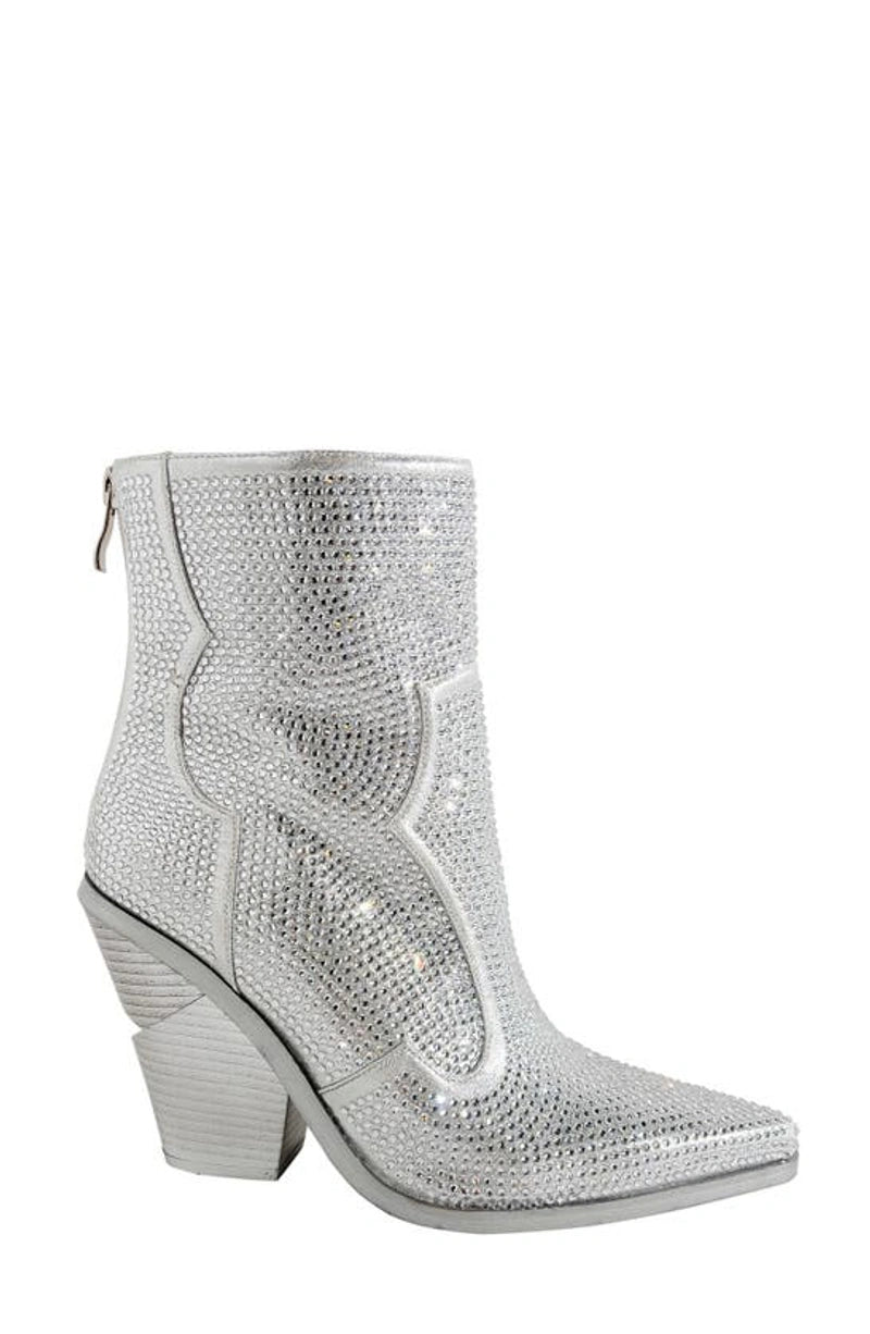 SOULARD-SILVER BLOCK BOOTIE