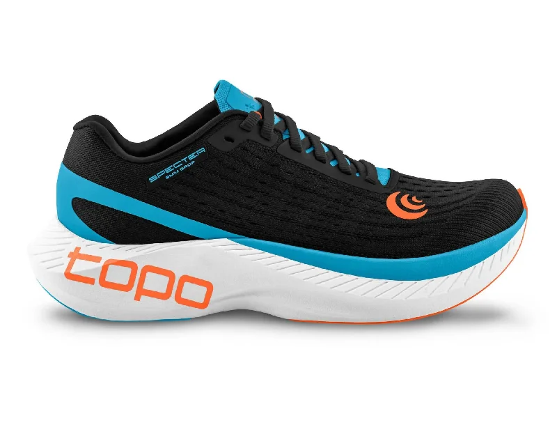 Running shoe with ease run calm -Men's Specter Running Shoes In Black/blue