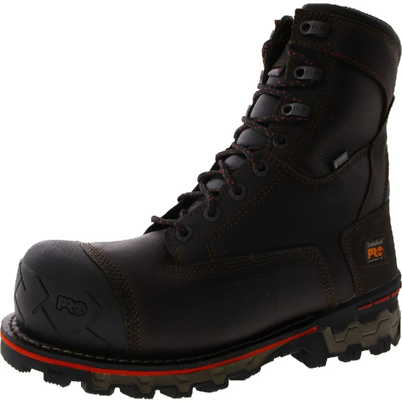 Timberland Mens Boondock Waterproof Anti-Fatigue Technology Work & Safety Boots