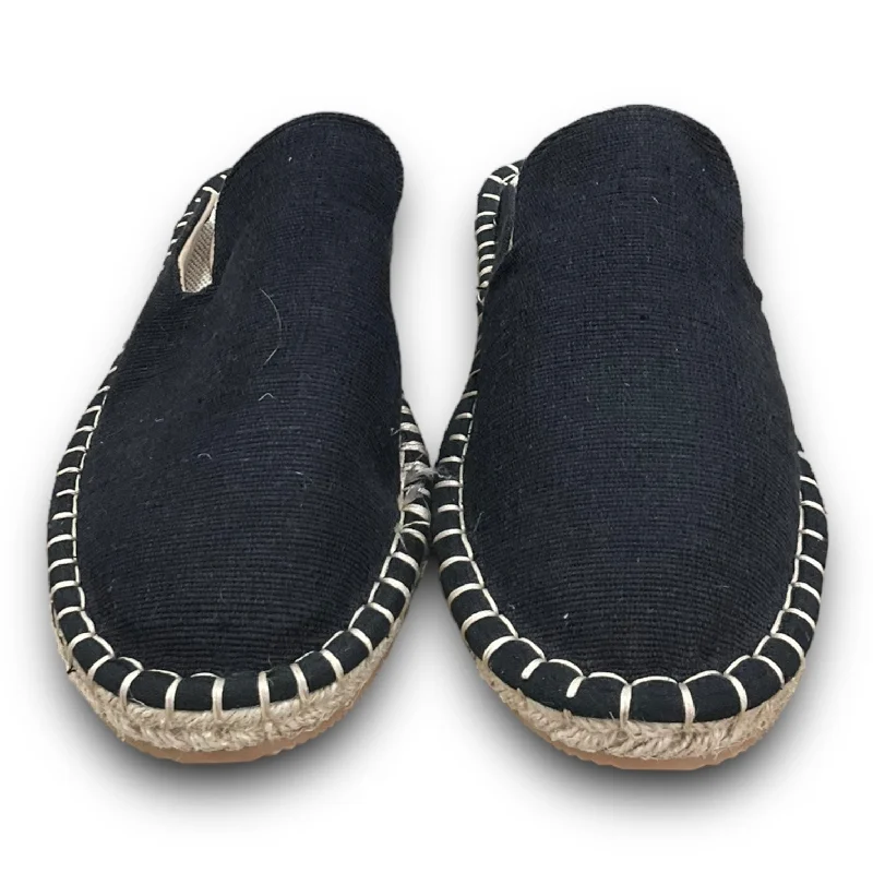 Flats for indoor summer vibes -Black Shoes Flats H&m, Size 7