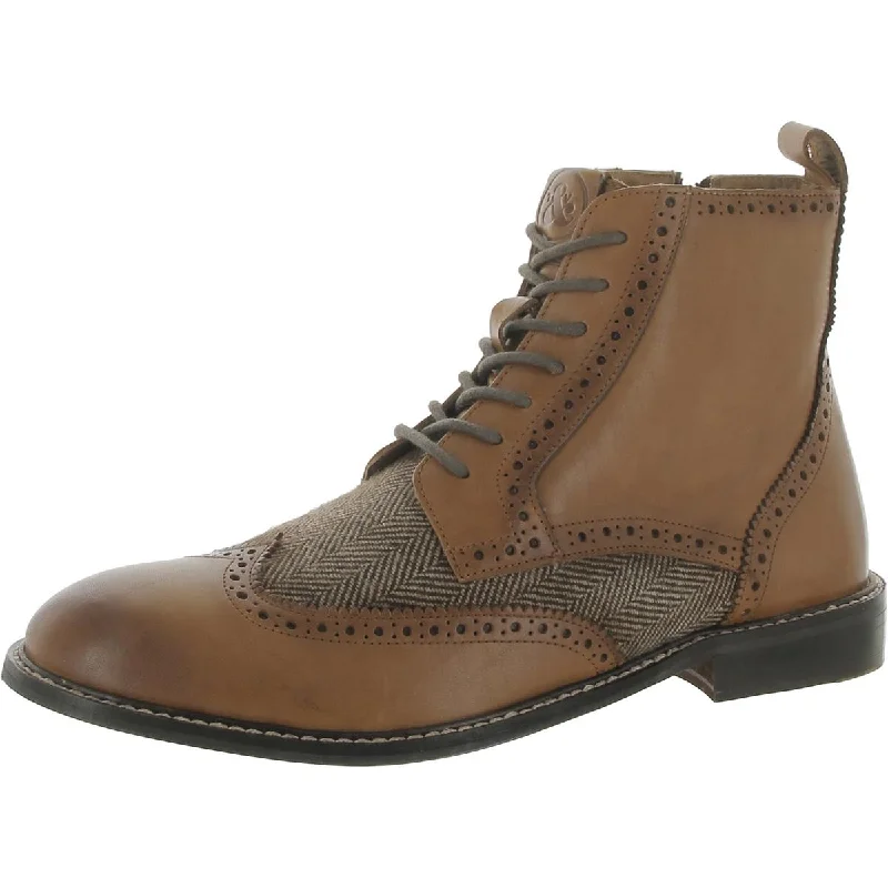 Thomas & Vine Mens Leather Chukka Boots