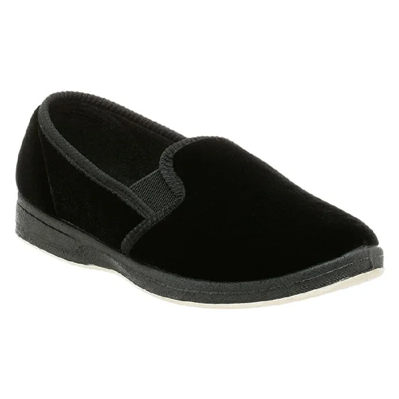 Slippers with open nap beds -Debbie Slipper - Black