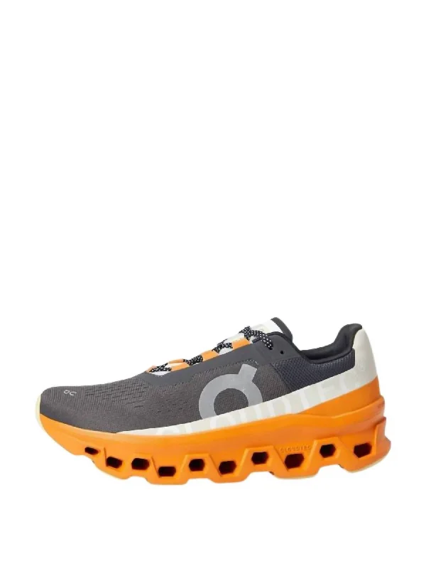 Running shoe with rain-safe run beds -Men's Cloudmaster Running Shoes In Eclipse/turmeric