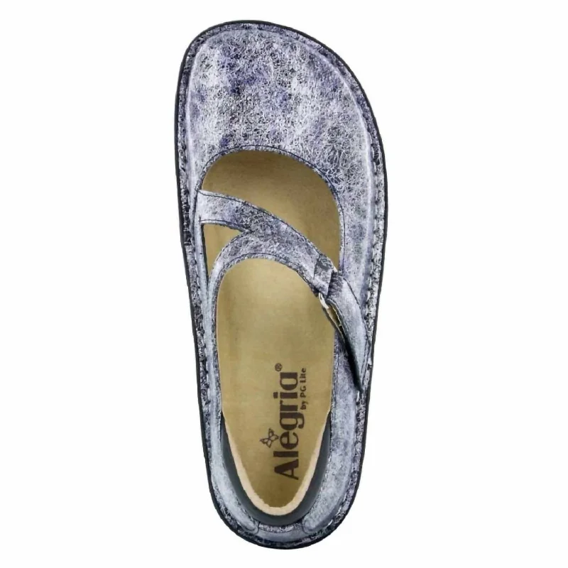 Slippers with striking nap hues -Women's Dayna Shoes In Ice Ice Baby