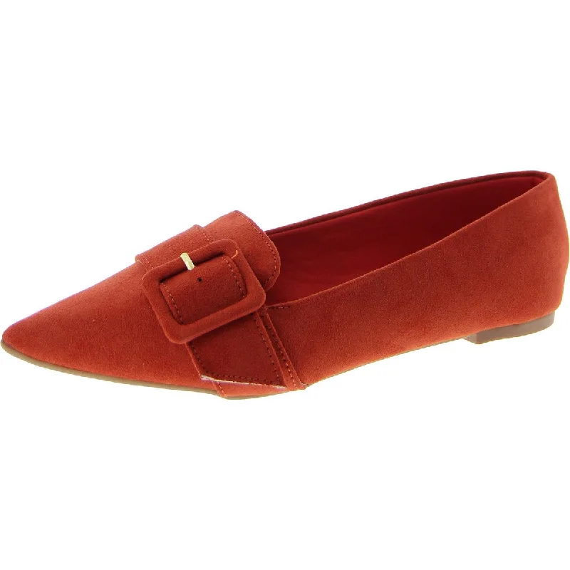 Breathable loafers for airy evening calm-Journee Collection Womens Pointed Toe Slip On Loafers