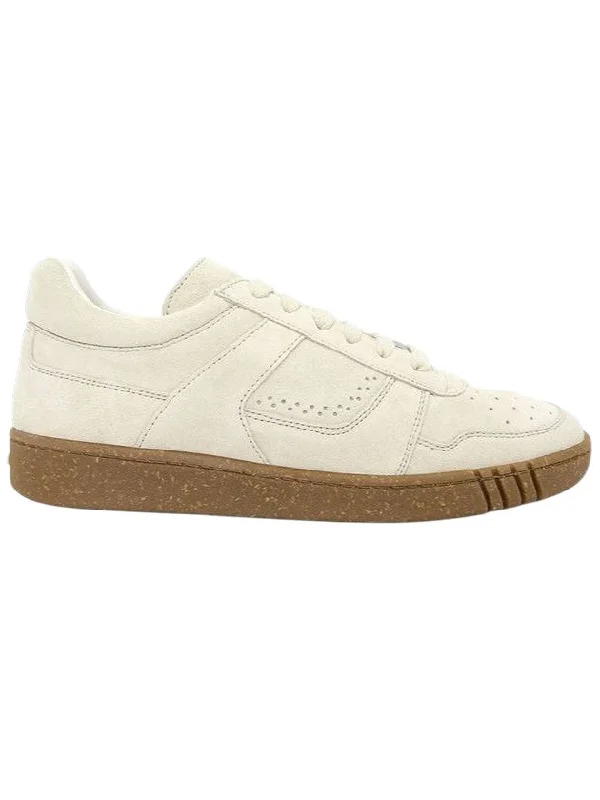 Bally Weky 6303319 Men's Dusty White Suede Leather Sneaker