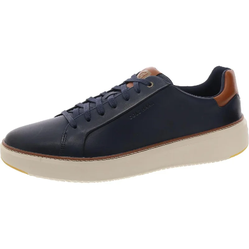 TOPSPIN SNEAKER Mens Leather Lace up Casual And Fashion Sneakers