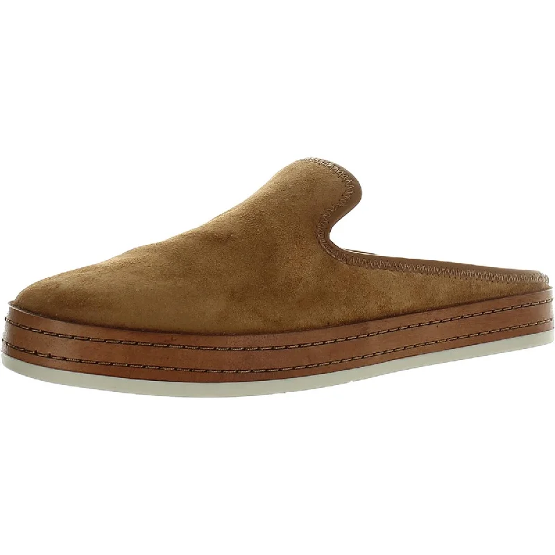 Flats for rainy dusk suppers -Vince Womens Canella Laceless Slip On Mules