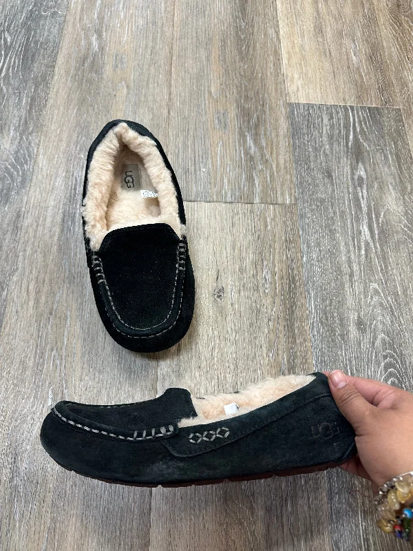 Slippers with aged nap beds -Slippers Designer By Ugg In Black