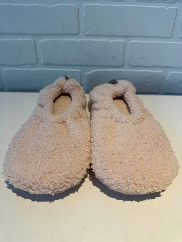 Slippers with cozy nap repose -Slippers By BROOKSTONE In Pink