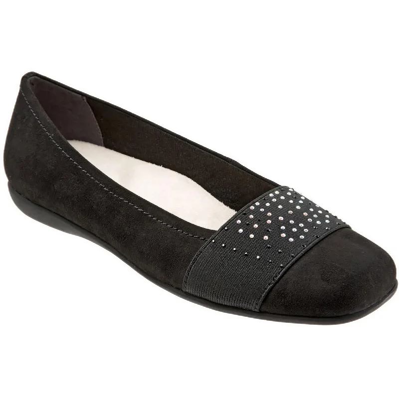 Flats with dense sole linings -Trotters Womens Samantha Flats