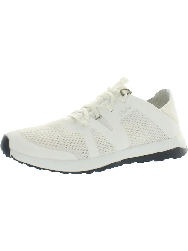 Running shoe with track run tones -Huia Womens Lace-Up Manmade Running & Training Shoes