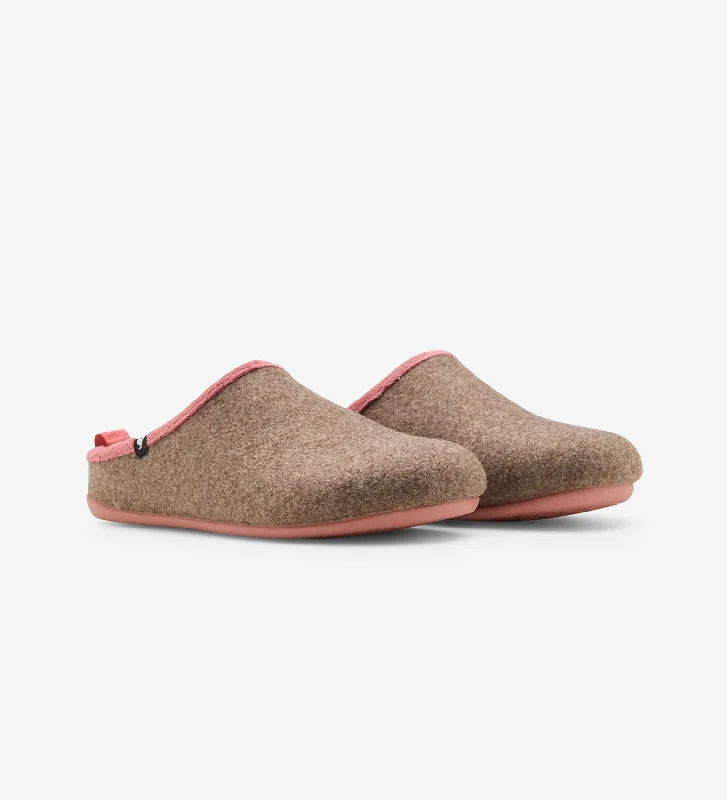 Slippers for home nap meets -Astrid eco felt mule slippers