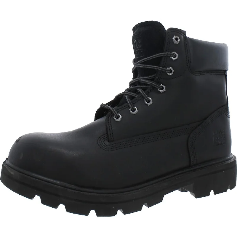 Timberland Mens Sawhorse Leather Composite Toe Work & Safety Boots