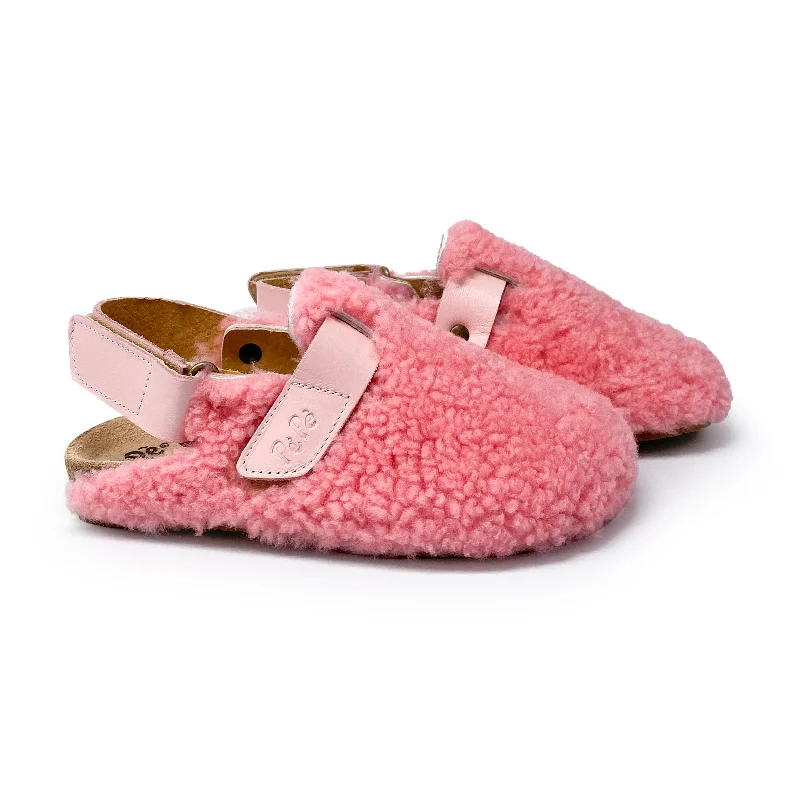 Slippers with budget solid praise -Pepe' ES X LS Pink Shearling Slipper 00932