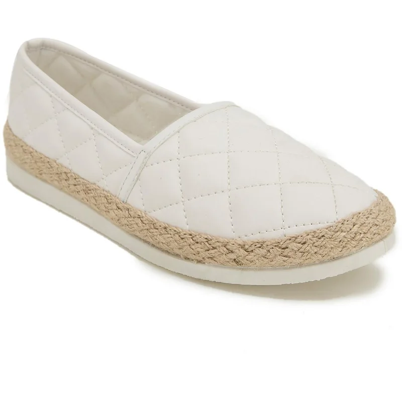 Trendy loafers for chic dusk charm-Esprit Womens Emery Quilt Faux Leather Lifestyle Loafers