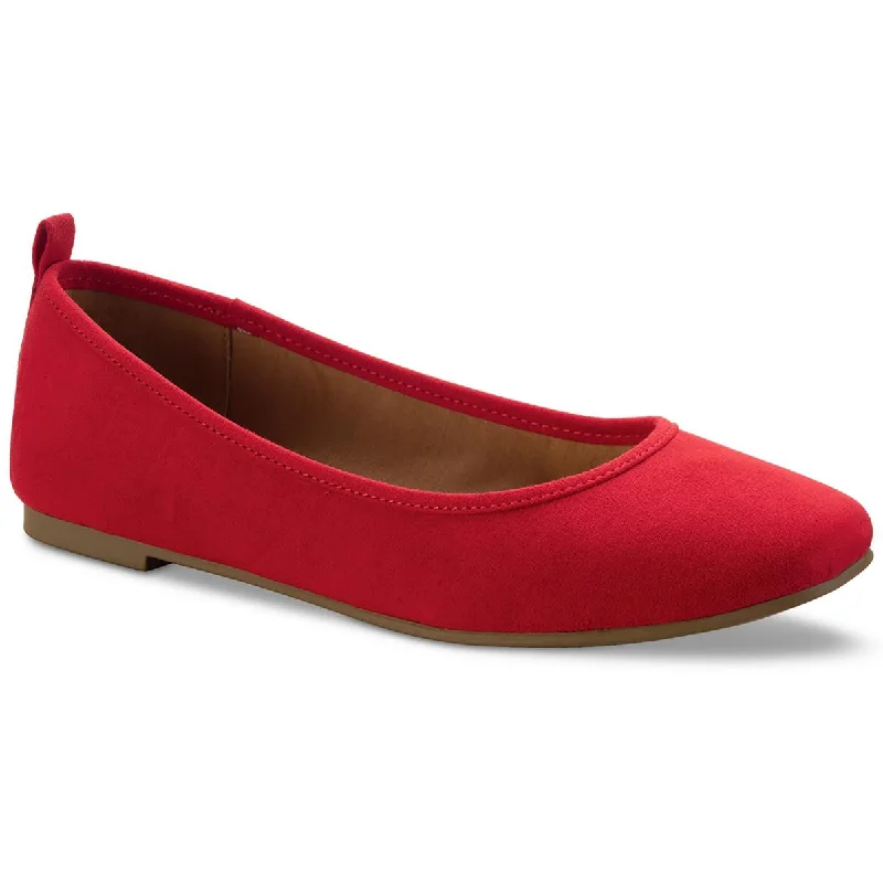 Flats for sunny rooftop picnics -Sun + Stone Womens Avvery Slip On Dressy Ballet Flats