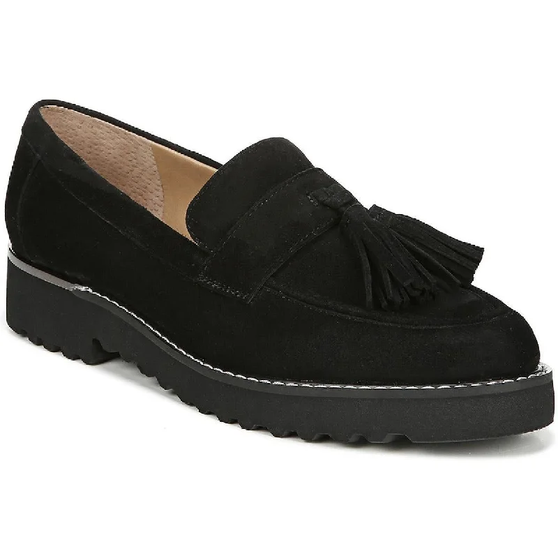 Fashionable loafers for warm dusk charm-Franco Sarto Womens Carolynn Cushioned Footbed Slip On Loafers