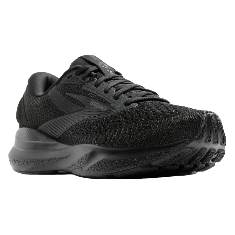 Running shoe with early run calm -Brooks Adrenaline GTS 24 Black/Ebony/Black Running Shoe (Women's)