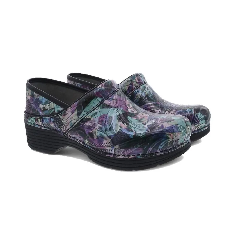 Slippers with dotty nap prints -Women's Lt Pro Clogs In Watercolor