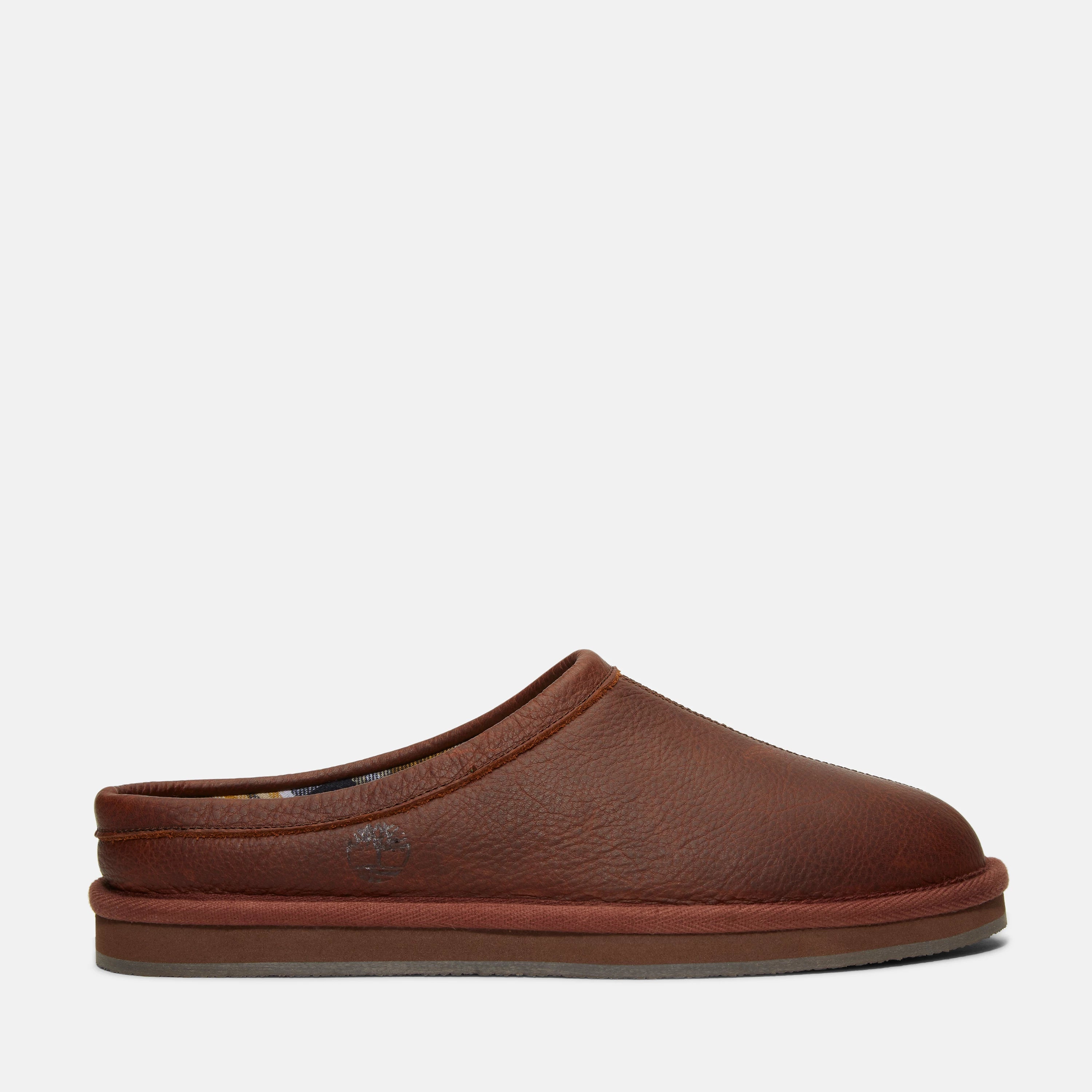 Slippers with mellow nap repose -Men's Pine Hill Flannel-Lined Clog Slipper