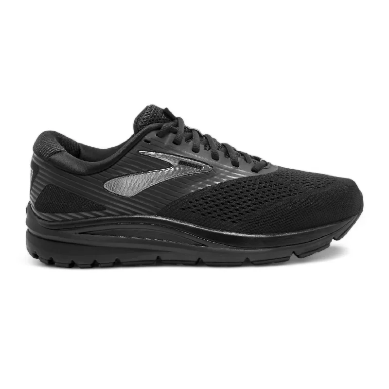 Running shoe with flex run calm -Men's Addiction 14 Running Shoes - Medium Width In Black/charcoal/black