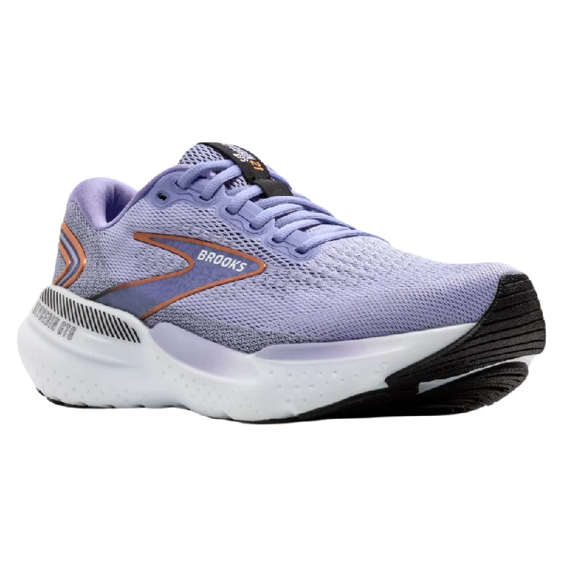 Top lightweight running shoe for speed -Brooks Glycerin GTS 21 Lavender/Black/Copper Running Shoe (Women's)